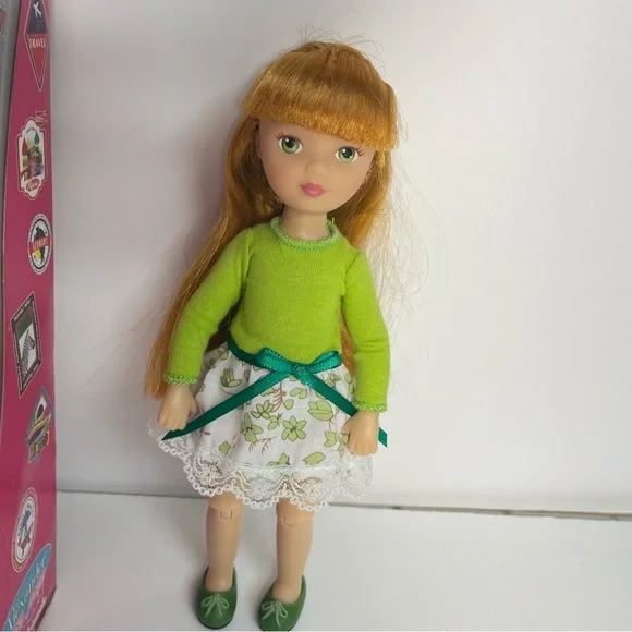 Three Madame Alexander Play Travel Friends Dolls 8" Germany Ireland France - Picture 5 of 11